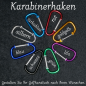 Preview: Karabinerhaken für Golfhandtücher